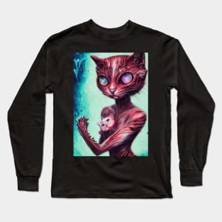 Kitty Cat Anime Long Sleeve T-Shirt